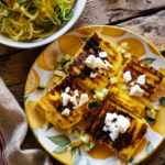 Falafel kuszkusz salátával